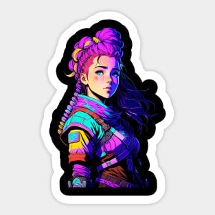 Horizon zero dawn Aloy Sticker